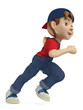 boy running