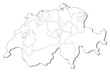 Map of Swizerland