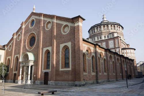 Photo: santa maria delle grazie, milano santa maria delle grazie, milano