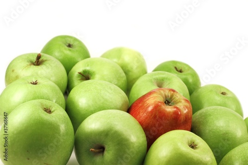 Foto: schräge Äpfel schräge Äpfel