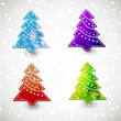 Colorful Christmas tree Colorful Christmas tree