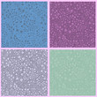 Collection of   floral seamless patterns