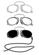 Vintage pince-nez Vintage pince-nez