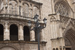 Fragment of old cathedral  in Valencia