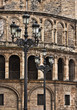 Fragment of old cathedral  in Valencia