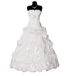 wedding dress isolated