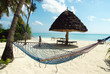 Hammock in a heavenly resort