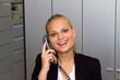 Freundliches Telefongespräch