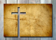 High resolution christian cross banner