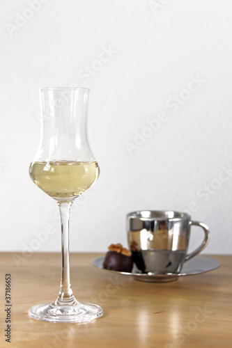 Photo: grappa und espresso grappa und espresso