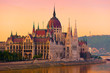 The House of Parliament, Budapest, at sunrise