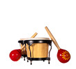 Bongo drums & maracas