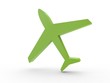 3d Icon Flugzeug