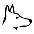 Doberman dog logo