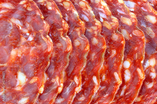 Photo: fresh spicy sausage - Salami / Pepperoni fresh spicy sausage - Salami / Pepperoni
