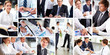 People at work