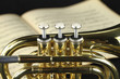 Foto: Trumpet with music sheet Trumpet with music sheet