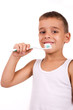 Photo: brushing teeth brushing teeth