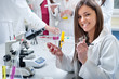 Photo: portrait of medical students portrait of medical students