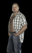 man with potbelly