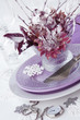 Winter table setting