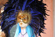 La dame aux plumes bleues de Venise La dame aux plumes bleues de Venise