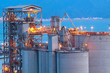 Foto: Cement Plant close up Cement Plant close up