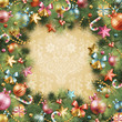 Christmas vintage background