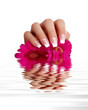Naildesign Gerbera Naildesign Gerbera
