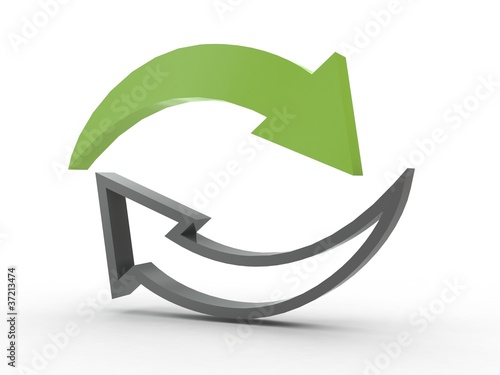 Illustration: Icon 3d Refresh 2 Icon 3d Refresh 2