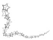 silberne Sterne