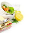 Photo : Healthy vegetable salad Healthy vegetable salad