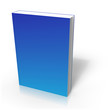 Couverture de livret bleu