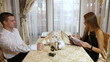 Video: Young couple ordering meal in restaurant Young couple ordering meal in restaurant