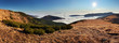 Low Tatras with sun and inversion