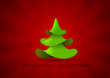 Christmas Tree with snowflakes background Christmas Tree with snowflakes background