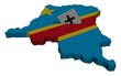 Democratic Republic of Congo election map illustration Democratic Republic of Congo election map illustration