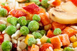 Closeup of frozen vegetables Closeup of frozen vegetables