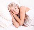 sleeping woman