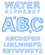 Water alphabet.