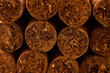 Photo: Close up of Cuban cigars Close up of Cuban cigars