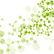 dna molecule, abstract background