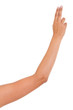 Nach oben gehaltene Hand