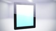 ipad on animated background