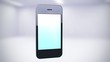 phone on animated background