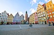 Market square tenements, Wroclaw Poland