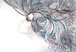 Illustration: her hair ornate with foliage her hair ornate with foliage