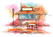 Illustration: pizzeria pizzeria