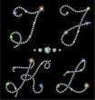 Diamond letters Diamond letters