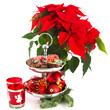 Silver Christmas tray with chocolate Silver Christmas tray with chocolate